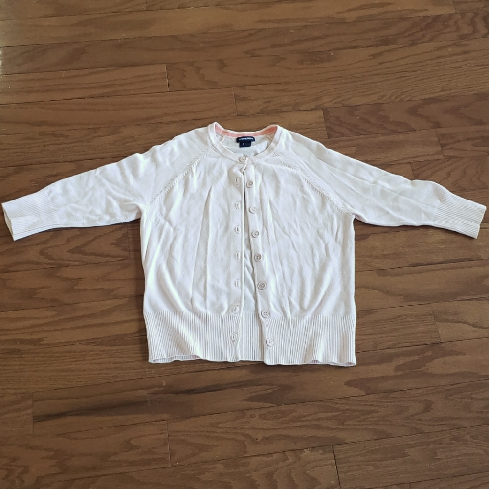 Gap Stretch cardigan, size small, light pink